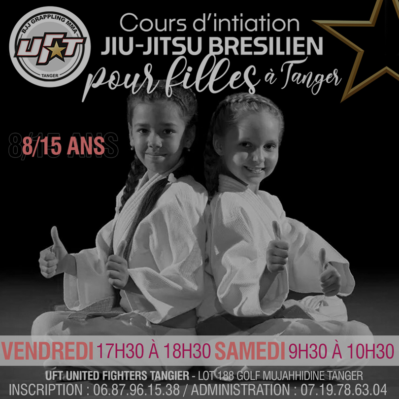 JIU-JITSU BRESILIEN 8/15 ANS